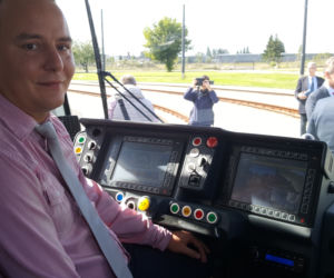 Nowoczesny tramwaj PESY wyjechał na bydgoskie tory
