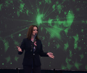 Wiceminister Anna Schmidt-Rodziewicz otworzyła kryty kort tenisowy w Gaci [ZDJĘCIA]