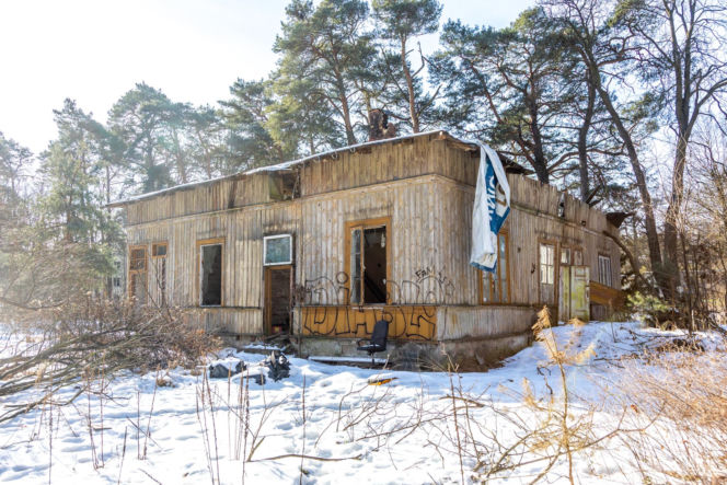 Ruiny domu Wedla w Otwocku