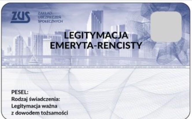  Są nowe wzory legitymacji emeryta – rencisty.  Sprawdź co się zmieniło 