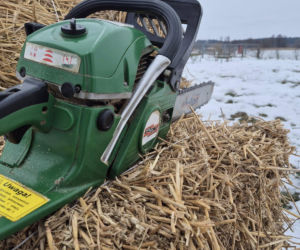 Wycinanie przerębli na zalewie siedleckim 2026