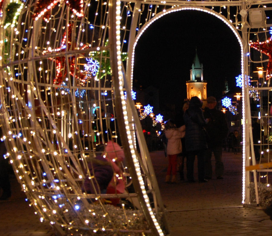 Iluminacje Bożonarodzeniowe Lublin 2015