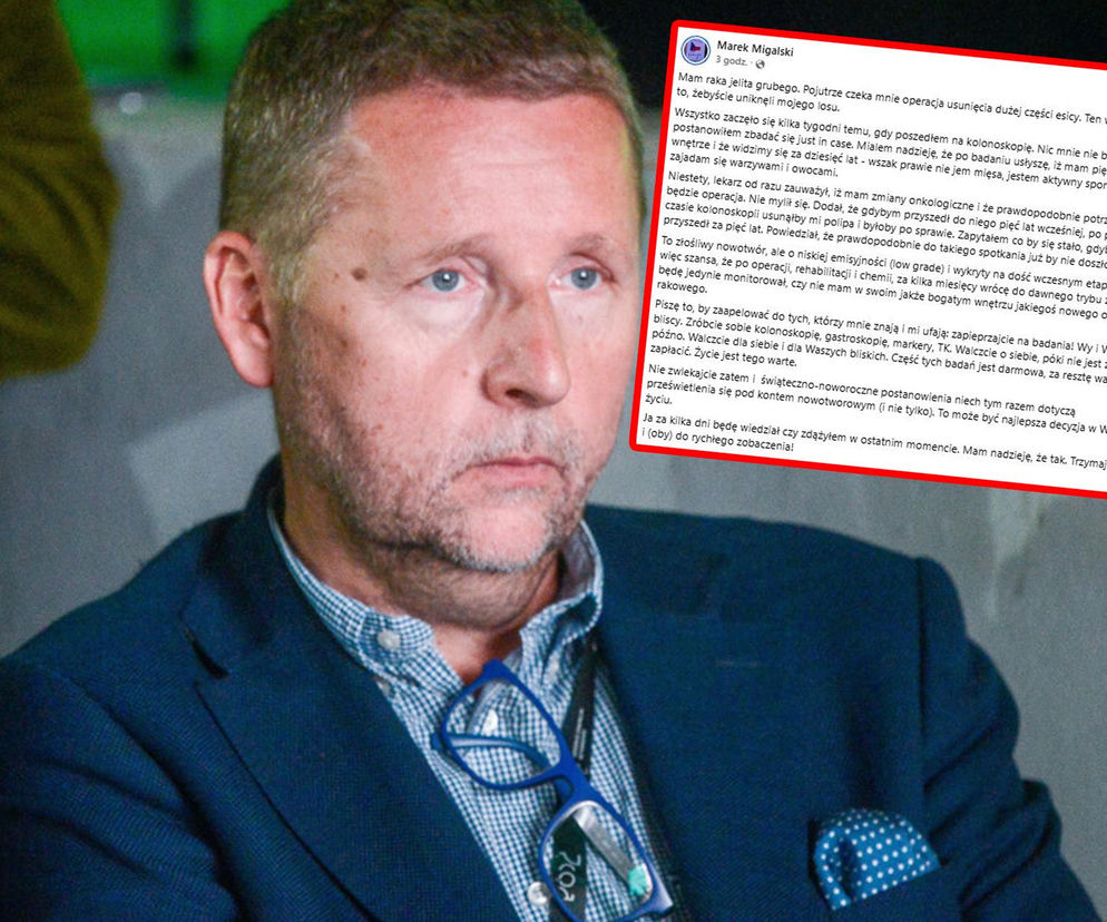 Marek Migalski poważnie chory! Poruszające wyznanie i apel: „Walczcie o siebie, póki…