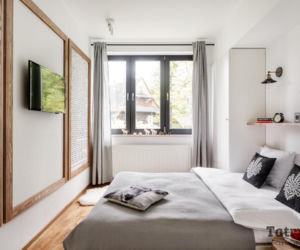 Wnętrze apartamentu w górach