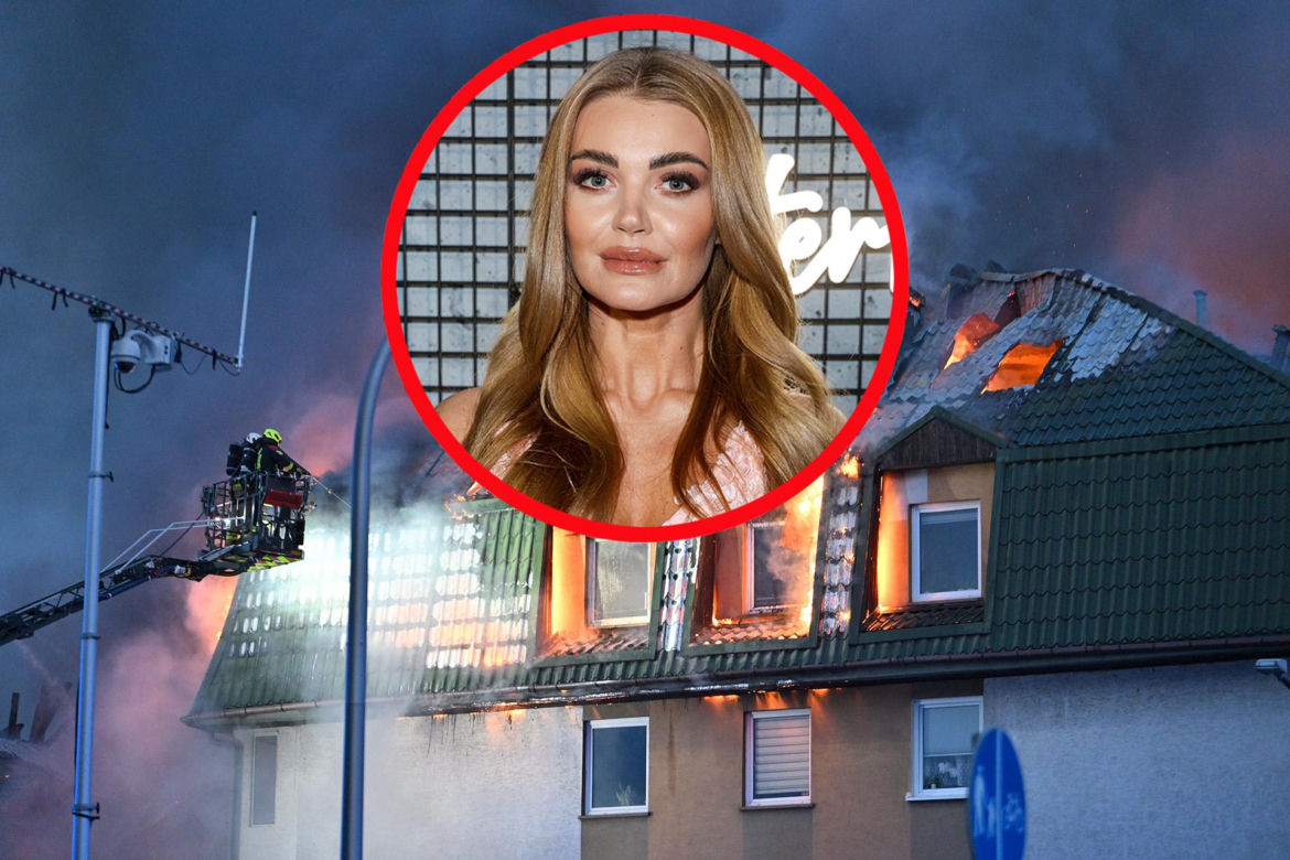 Edyta Folwarska o pożarze w Ząbkach