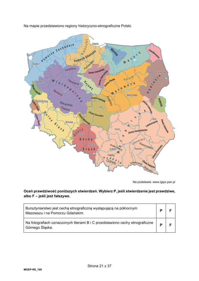 Matura próbna 2026: geografia rozszerzona ARKUSZE CKE + ODPOWIEDZI do ściągnięcia PDF, JPG