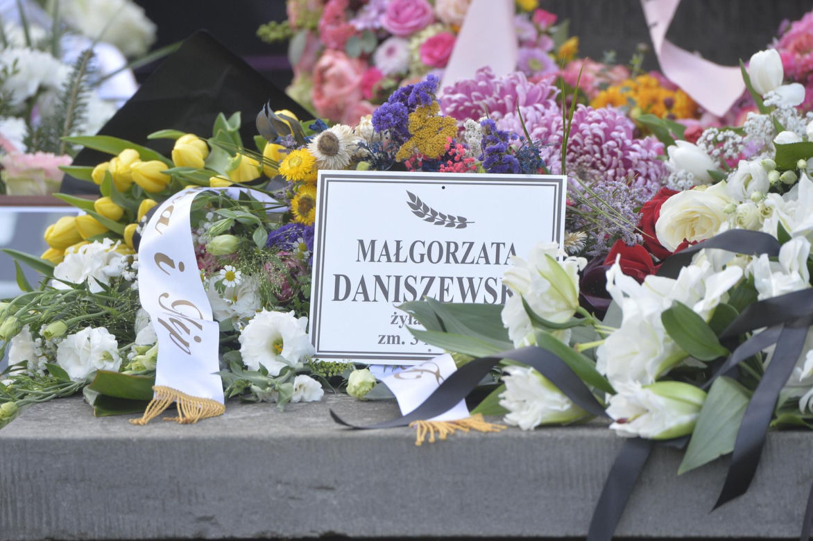 Pogrzeb Małgorzaty Daniszewskiej, wdowy po Jerzym Urbanie