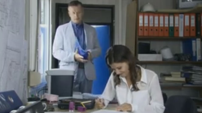 ''M jak miłość'' 1031 Kasia (Agnieszka Sienkiewicz) Grzegorz (Wojciech Majchrzak)