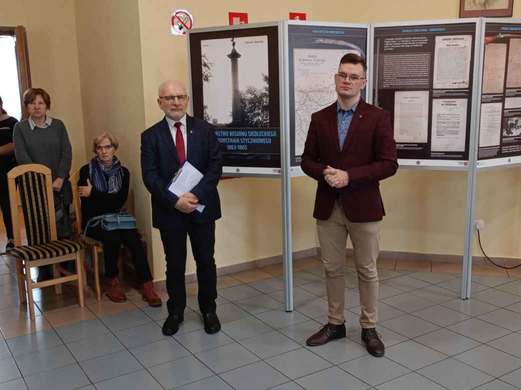 Wernisaż wystawy pt. „Społeczeństwo regionu siedleckiego wobec powstania styczniowego”