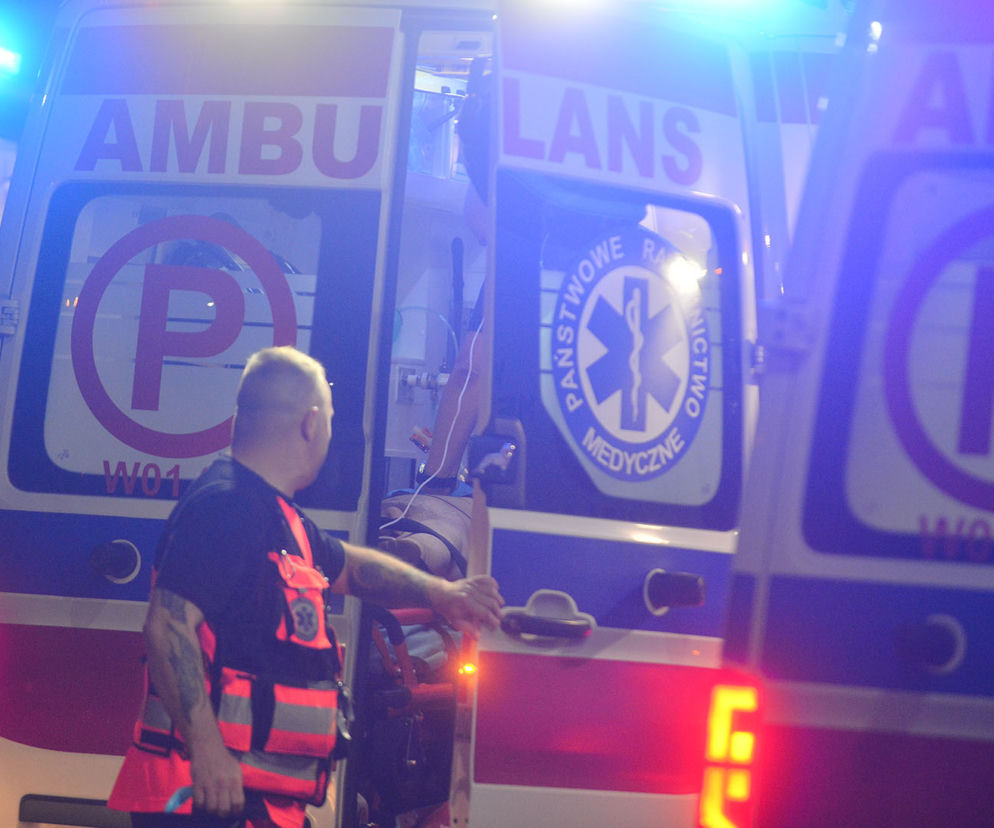 Wypadek na Moście Łazienkowskim