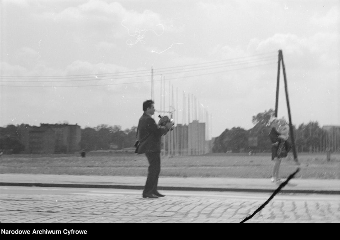 Skrzyżowanie al. Wyzwolenia i ul. Malczewskiego w Szczecinie w 1969 roku