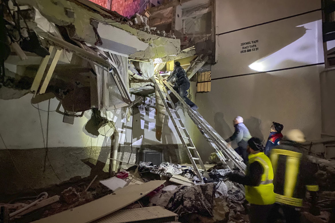 Trzęsienie ziemi w Trucji i Syrii