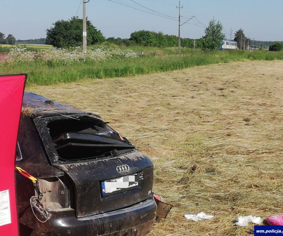 Wietrzychowo. Śmiertelny wypadek na przejeździe kolejowym