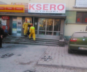 Zawaliła się ściana budynku na rogu Sienkiewicza/Tuwima
