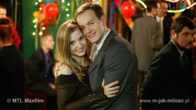 M jak MIŁOŚĆ. Małgosia Chodakowska (Joanna Koroniewska), Stefan Moller (Steffen Moller)