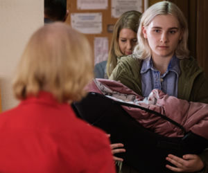 Na Wspólnej odc. 3374. Nina (Liliana Jakubowska), Maria Zięba (Bożena Dykiel), Renata (Marta Jankowska)