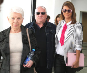 Edyta Górniak z rodzicami