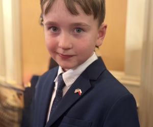 Wręczenie Krzyża Wielkiego Orderu Zasługi RP rodzicom Michaela Ollisa w Waszyngtonie, DC