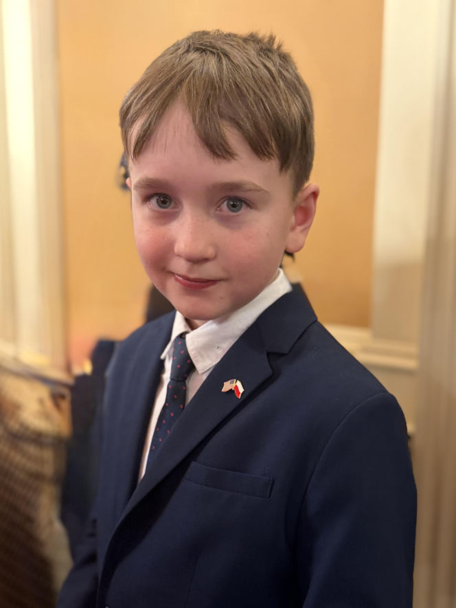 Wręczenie Krzyża Wielkiego Orderu Zasługi RP rodzicom Michaela Ollisa w Waszyngtonie, DC