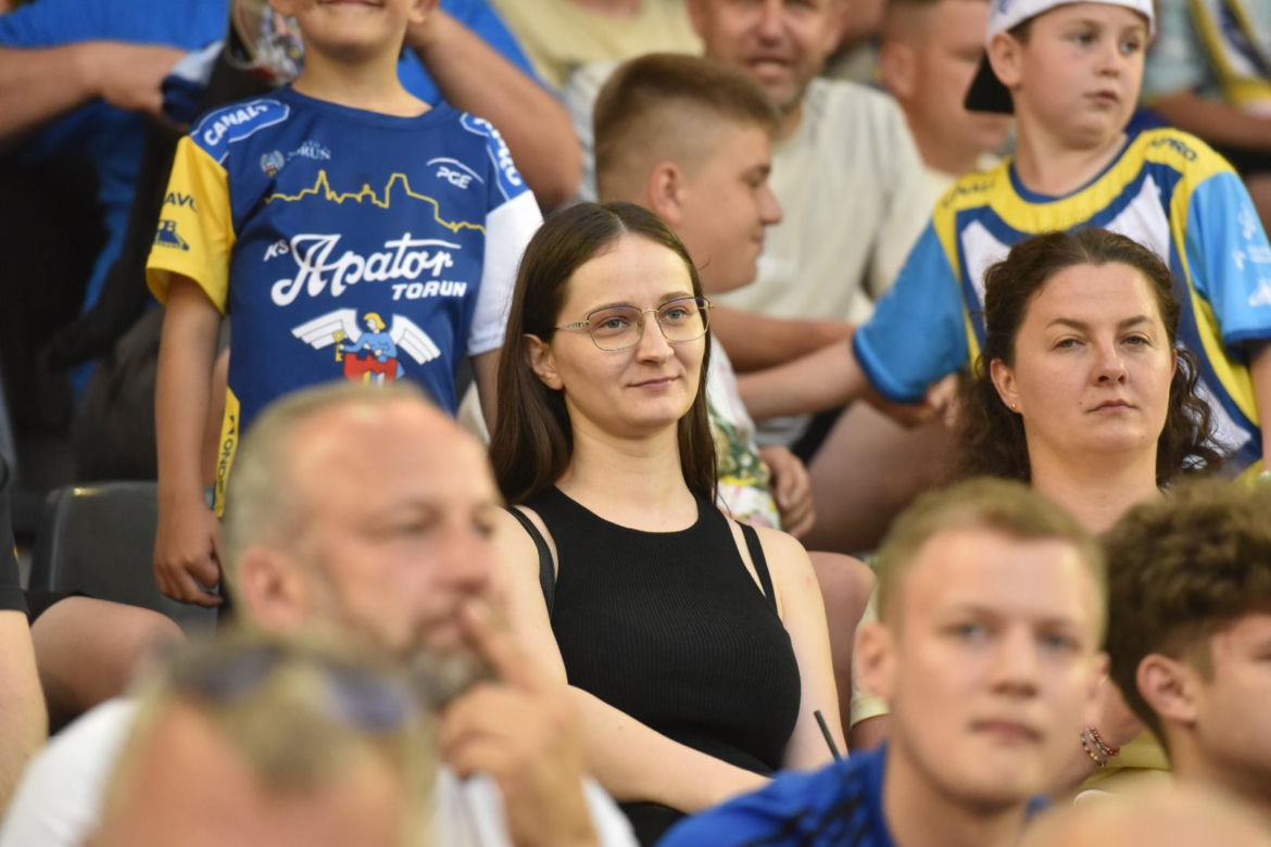 PRES Grupa Deweloperska Toruń - Orlen Oil Motor Lublin, zdjęcia kibiców z meczu 9. kolejki PGE Ekstraligi na Motoarenie