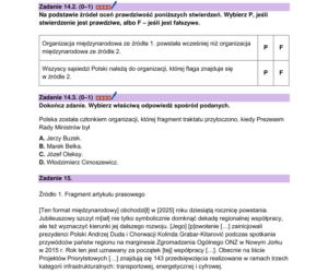 Próbna matura 2026: WOS. Arkusze CKE, pytania i odpowiedzi z WOS-u [16.01.2026]