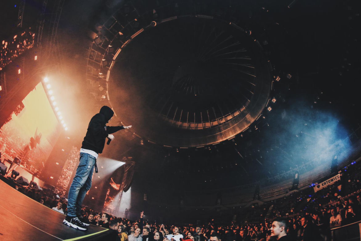 Śląski Rap Festival 2019. Tak publiczność bawiła się w katowickim Spodku