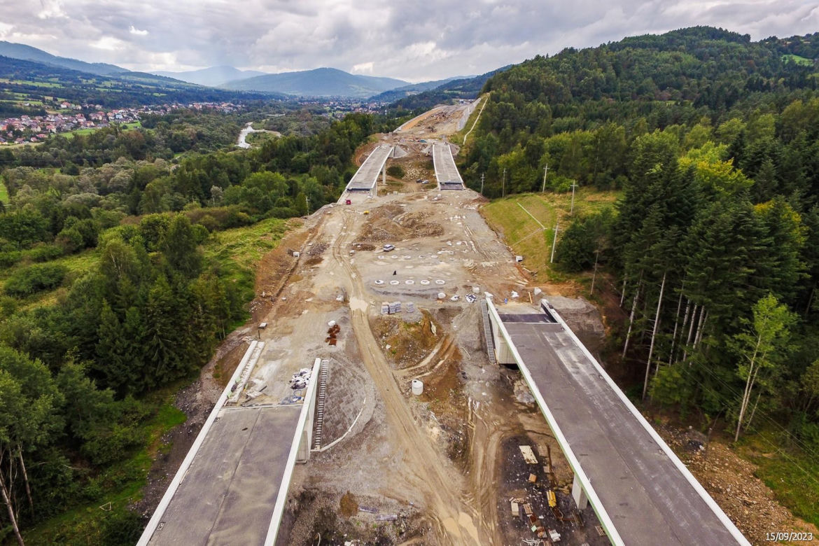 S1 - budowa obejścia Węgierskiej Górki