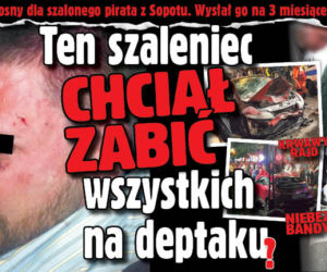 Ten szaleniec chciał zabić wszystkich na deptaku 