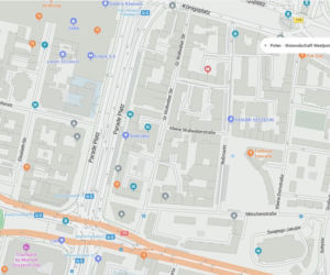 Niemieckie nazwy ulic w Szczecinie na mapach Bing