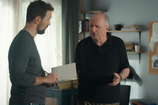 Barwy szczęścia odc. 3271. Krzysztof Jaworski (Jacek Kałucki), Marcin Kodur (Oskar Stoczyński)