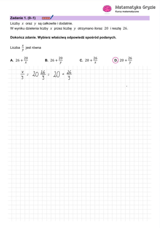 Matura próbna 2026 - matematyka. Gotowe odpowiedzi do arkusza CKE