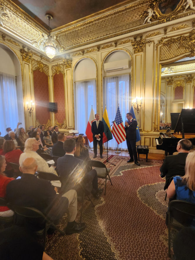 Uroczyste obchody rocznicy uchwalenia Konstytucji 3 Maja w Konsulacie RP w NY