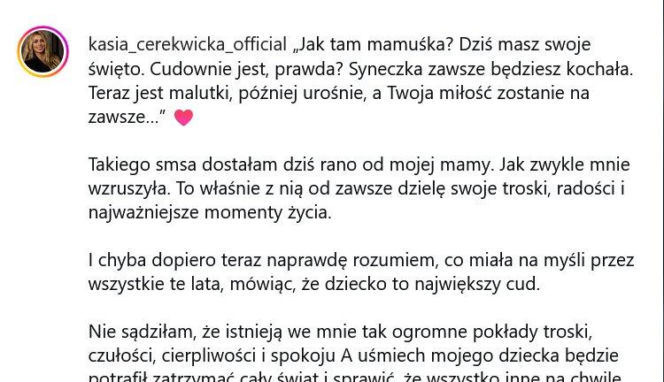 Wielkie zaskoczenie! Katarzyna Cerekwicka została mamą