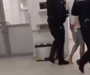 Nagranie po ataku nożownika w Jarosławiu. To on doprowadził do krwawej masakry
