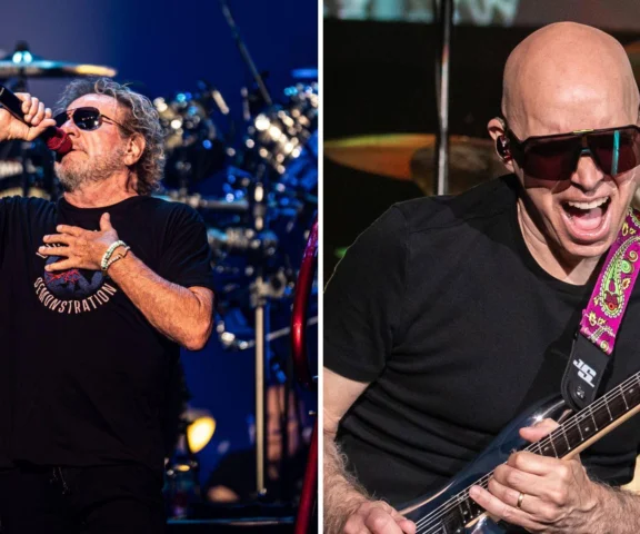 Sammy Hagar zachwycony Joe Satrianim! Gitarzysta ma jednak pewną wadę 