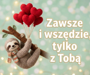 Romantyczne gify walentynkowe po polsku. Delikatne i pełne emocji