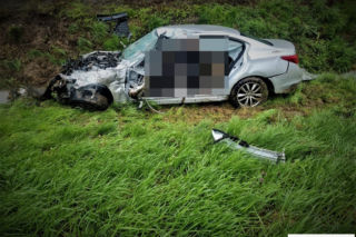 Tragedia na autostradzie A4. Dwie osoby zginęły w luksusowym Infiniti