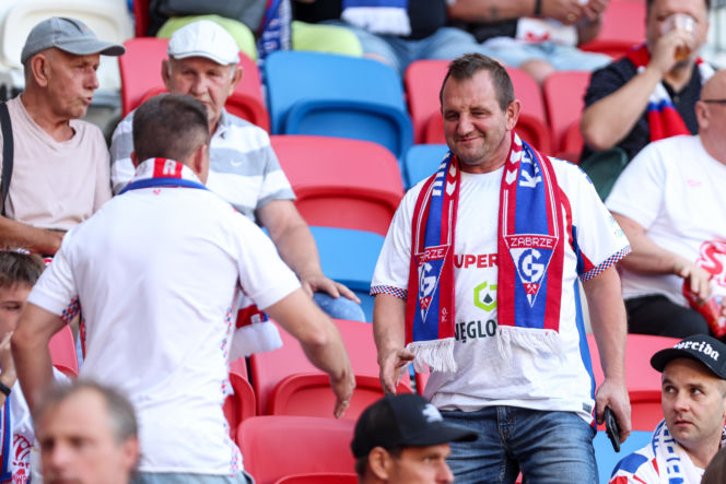 Górnik Zabrze - Ferencvaros: Zdjęcia kibiców z meczu 3. rundy eliminacji Ligi Europy