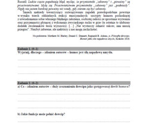 Matura poprawkowa 2019 - POLSKI [ARKUSZE CKE, ZADANIA, ODPOWIEDZI]