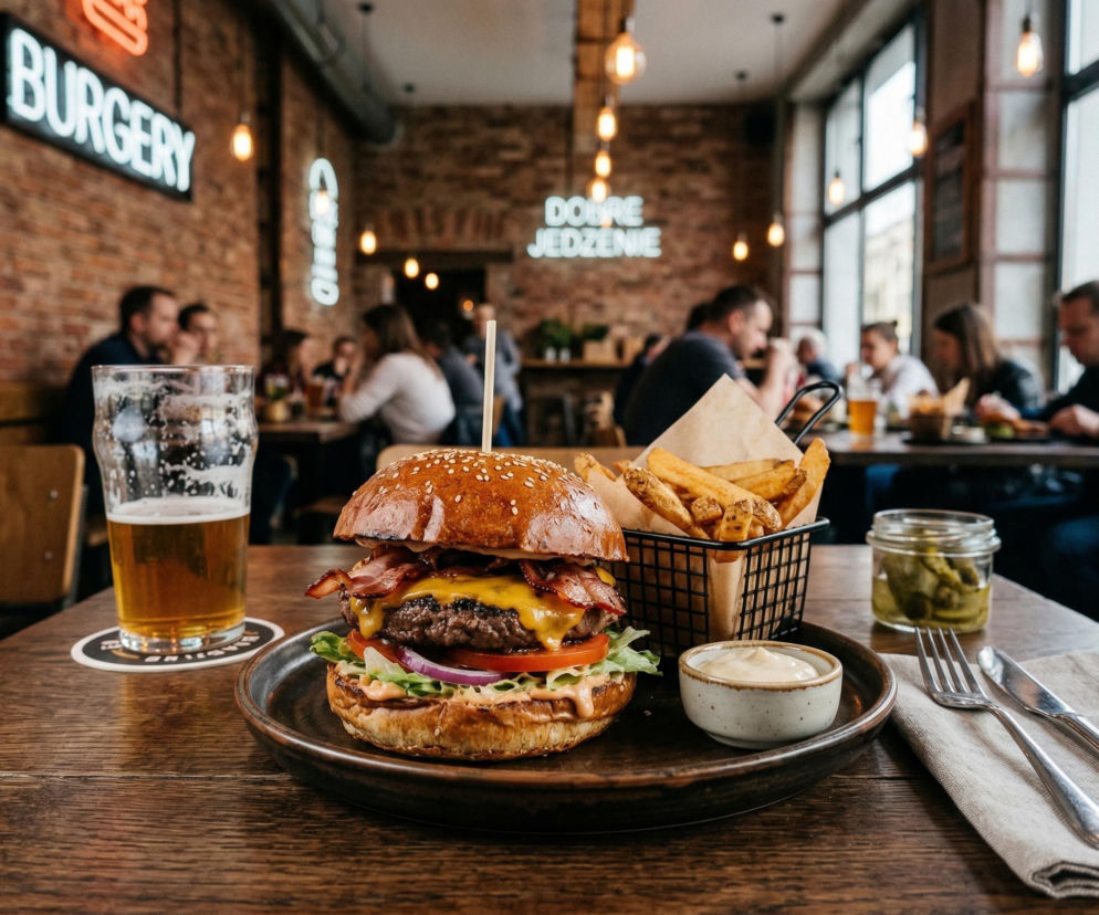 Najlepsze burgery w Krakowie - TOP 10 krakowskich burgerów