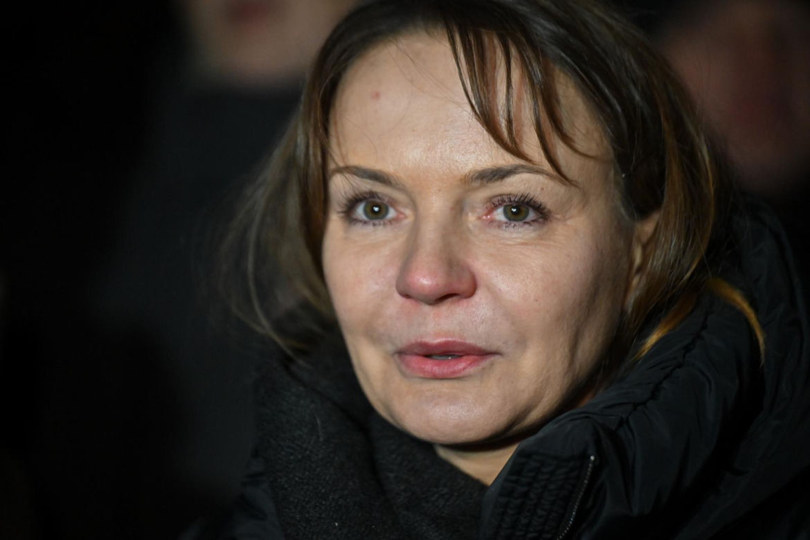 Prostest przed Aresztem Śledczym w Radomiu