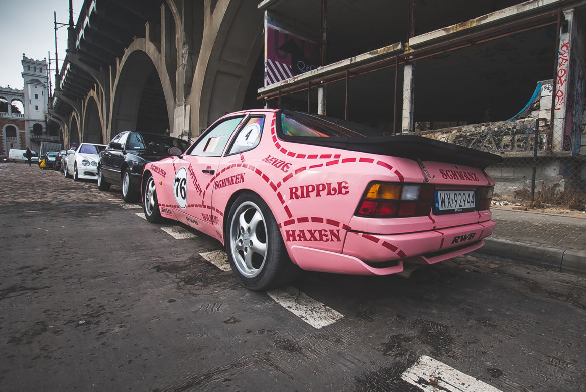 Spotkanie grupy Youngtimer Warsaw na Powiślu
