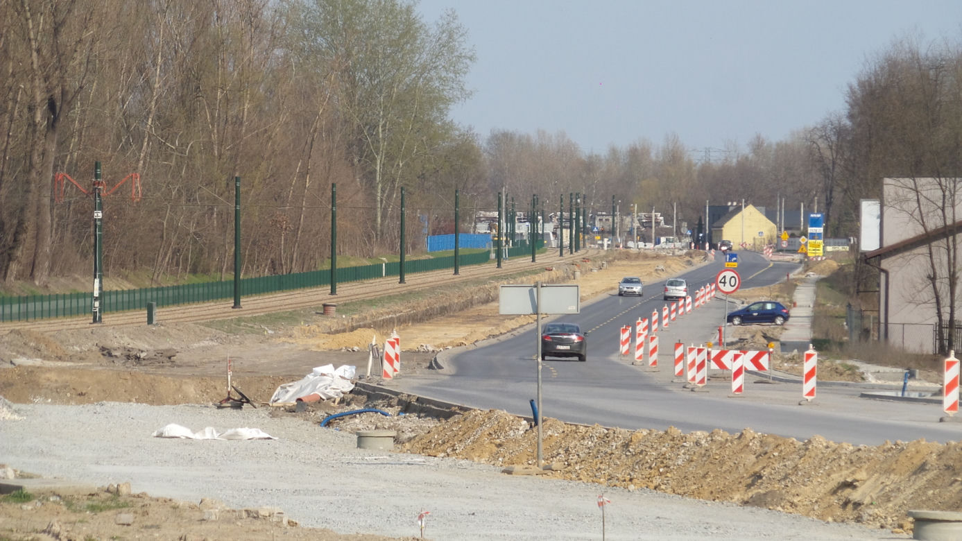 Kraków: Prace na Igołomskiej idą pełną parą, wielka inwestycja trwa