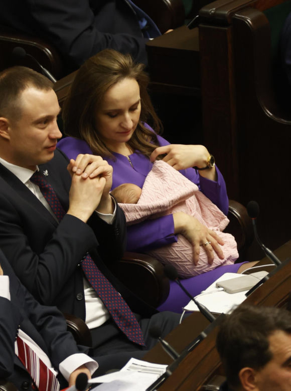 Córeczka Bosaków w Sejmie 