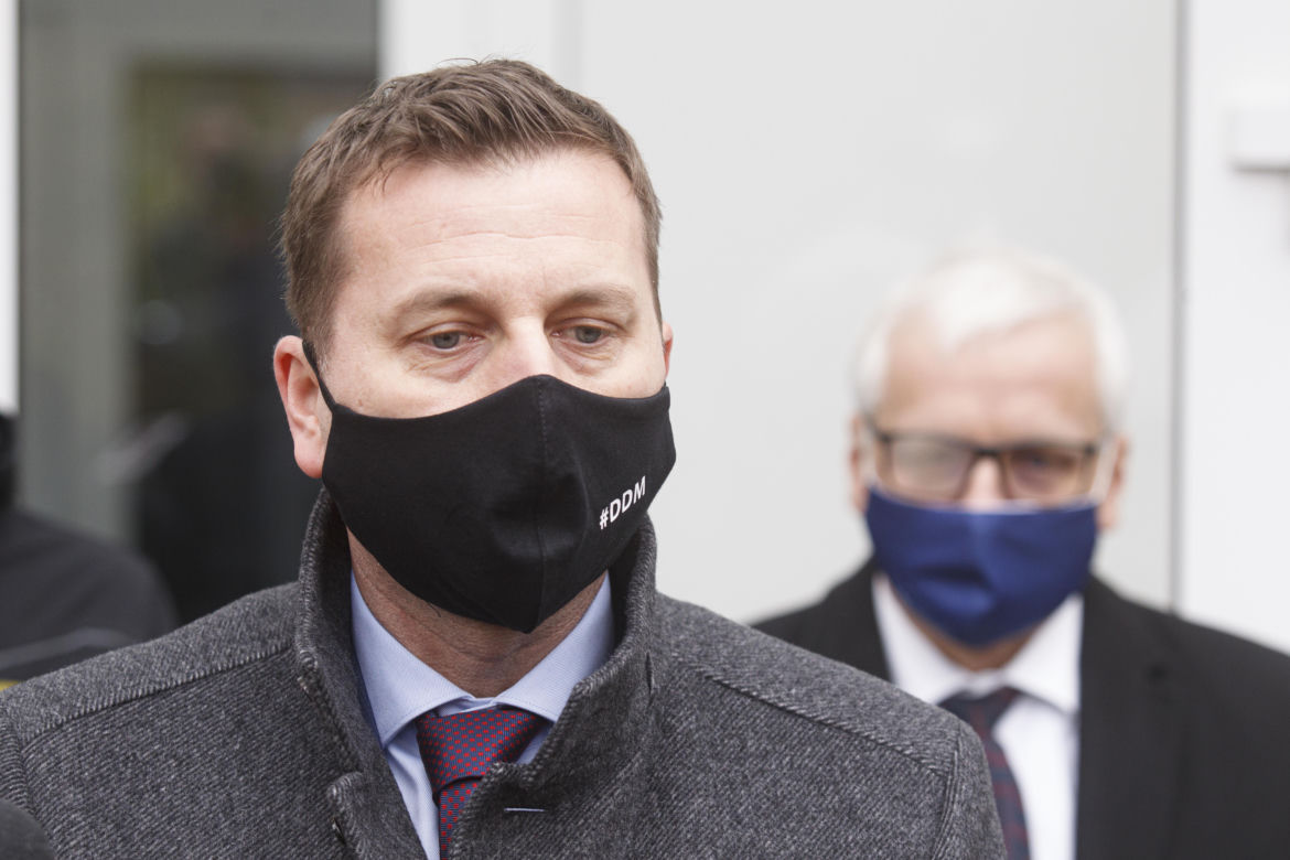 Otwarcie szpitala tymczasowego w Wałbrzychu