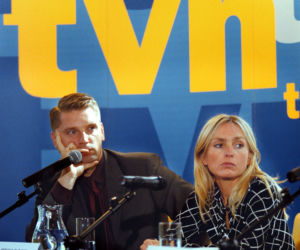 Tomasz Lis, Monika Olejnik. 2001r.