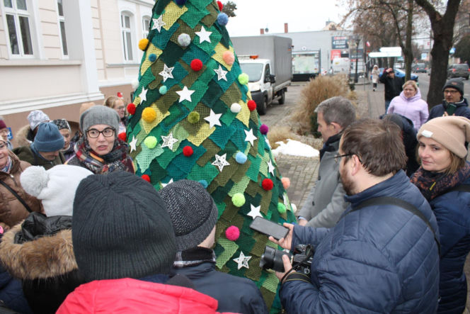 Dziargana choinka w Kościanie