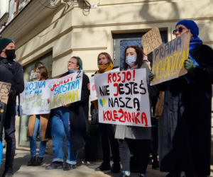 Ulicami Lublina przeszła po raz 6 Manifa. Tym razem - w geście solidarności z Ukrainą