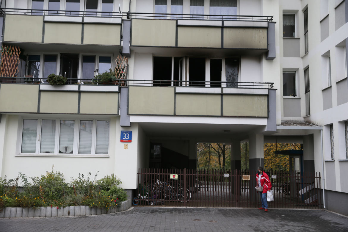 Opiekunka spaliła się w kuchni