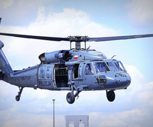 Lublin: Policyjny helikopter krążył nad miastem. Poważne działania policyjnych komandosów 